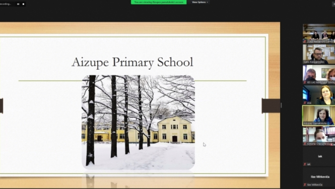 Aizupes pamatskola sāk īstenot starptautisku projektu