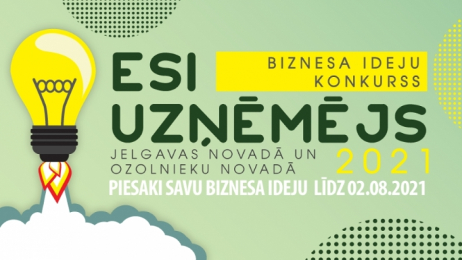 Aicina pieteikties konkursam “Esi uzņēmējs Jelgavas novadā”
