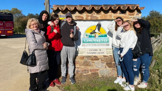 Elejas vidusskolas pārstāvji atgriezušies no vizītes Spānijā