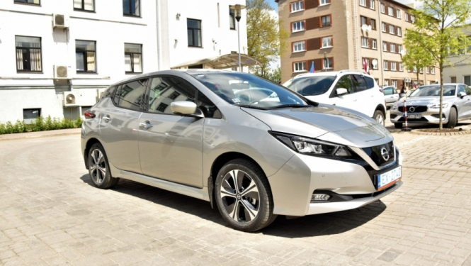 Autoparka atjaunošanas ietvaros – arī pirmais elektromobilis