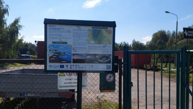 Nākotnē pie NAI uzstādīts informatīvs stends