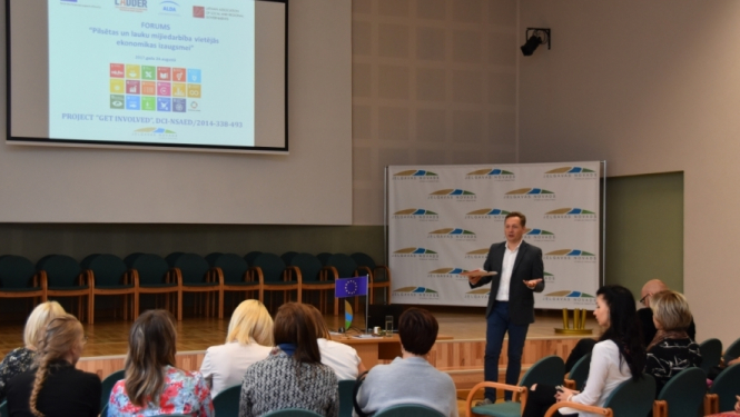 Forumā diskutē par ilgtspējīgu uzņēmējdarbību un pašvaldību attīstību