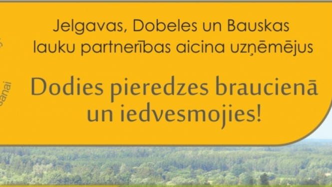 Aicina uzņēmējus doties pieredzes braucienā pa Ozolnieku novadu