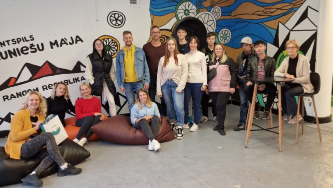 Jelgavas novada jaunatnes darbinieku un jauniešu pieredzes apmaiņas vizīte Ventspilī