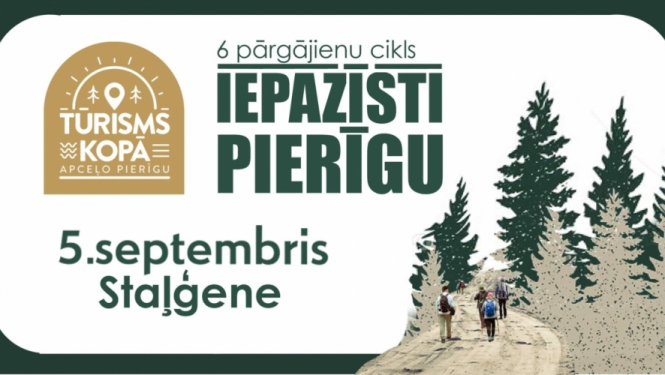 Piektais pārgājiens cikla „Iepazīsti Pierīgu” ietvaros norisināsies Staļģenē