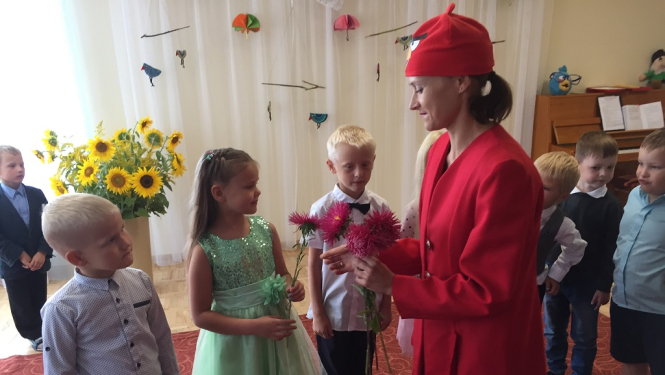 Bērzkalnes PII ielecis rudenī!