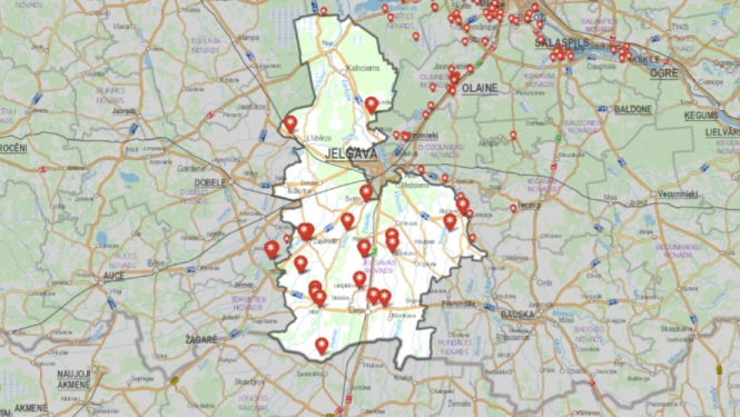 Izveido Pierīgas interaktīvo tūrisma karti