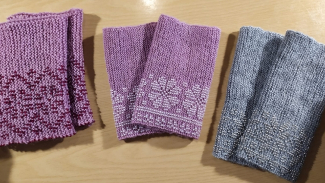 Vilces amatu mājā rokdarbnieces vēsajam laikam darināja maučus