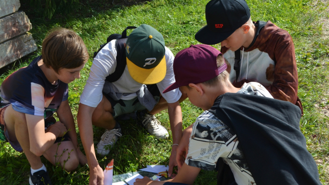 Aizvadītas Jelgavas novada jauniešu "Netradicionālās orientēšanās sacensības 2024"