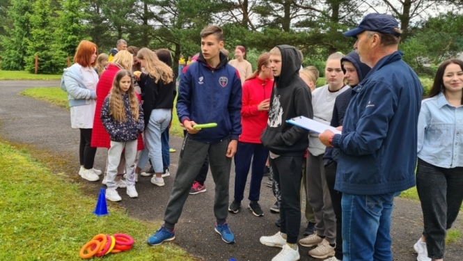 Sesavas pamatskolas skolēni un ukraiņu bērni piedalījušies sociālās iekļaušanas pasākumā Lietuvā