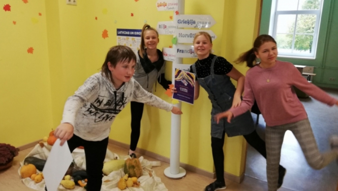 “Erasmus dienas” Kalnciema vidusskolā