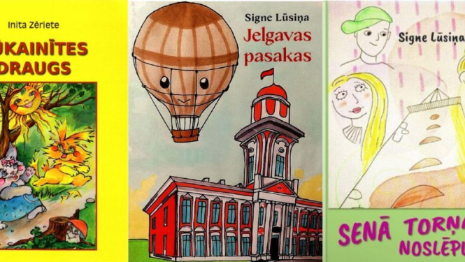 Tikšanās ar bērnu grāmatu autoriem Jelgavas novada bibliotēkās