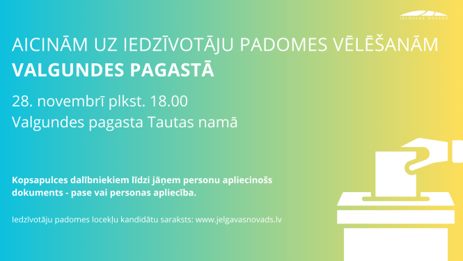 Iedzīvotāju padomes vēlēšanas Valgundes pagastā