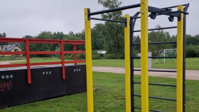 Āra trenažieru uzstādīšana Jelgavas novada ciemos