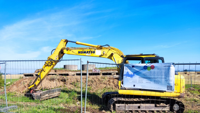 Jēkabniekos uzsāk ūdens rezervuāra atjaunošanas darbus ugunsdzēsības vajadzībām