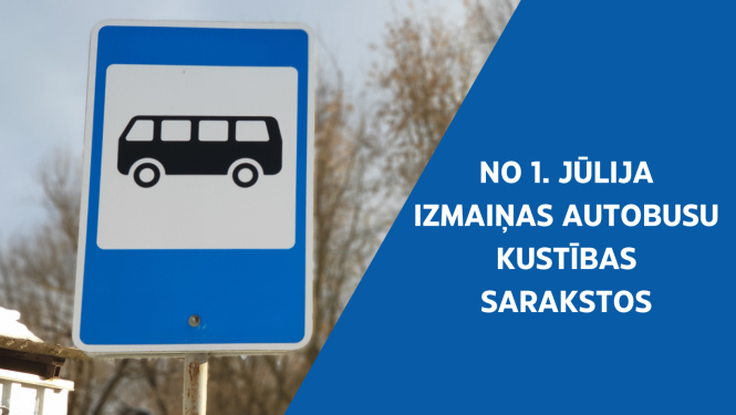 autobusa izmaiņas
