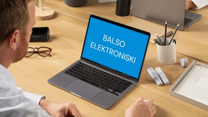 elektroniski balso
