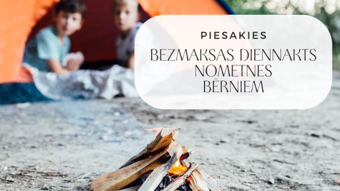 bezmaksas bērnu nometnes 