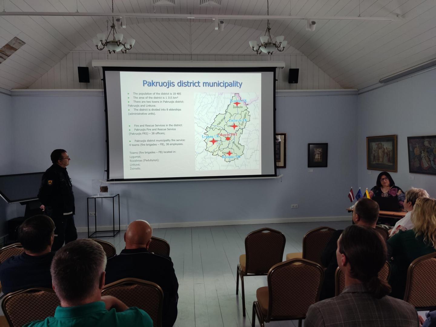 Pieredzes apmaiņas vizīte projekta “Safe Response” ietvaros Pakrojas rajonā