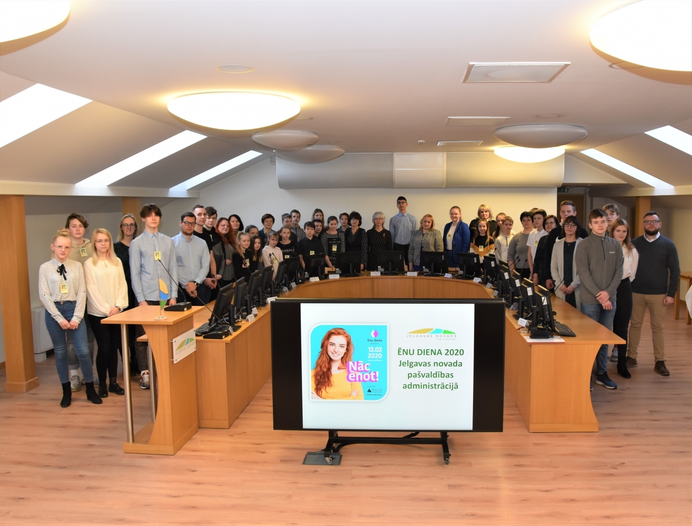 Jelgavas novada pašvaldība uzņem skolēnus „Ēnu dienā 2020”