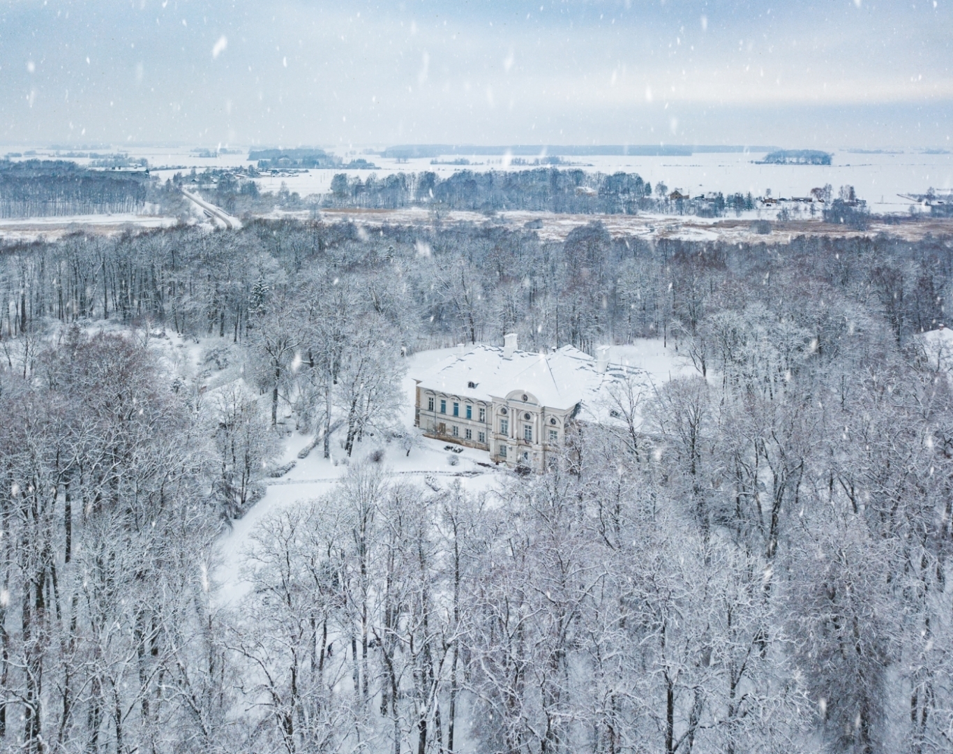 Ziemīgās Jelgavas novada ainavas