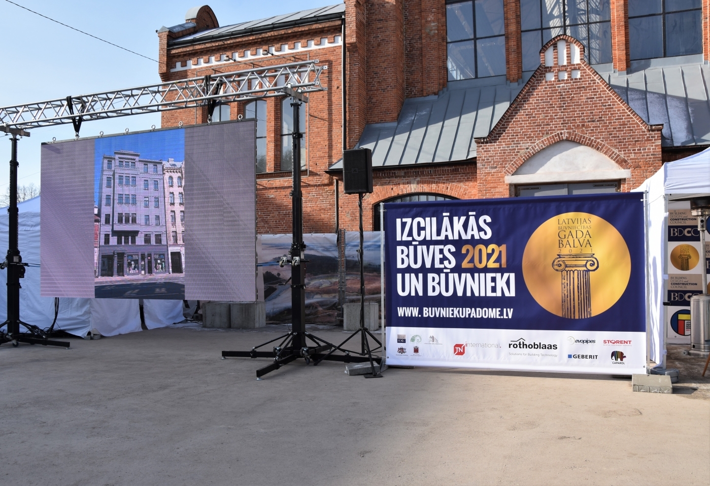 Saņemta atzinība konkursā "Latvijas Būvniecības gada balva 2021"