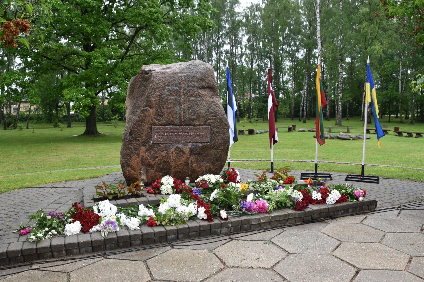 Komunistiskā genocīda upuru piemiņas pasākums Svētbirzī