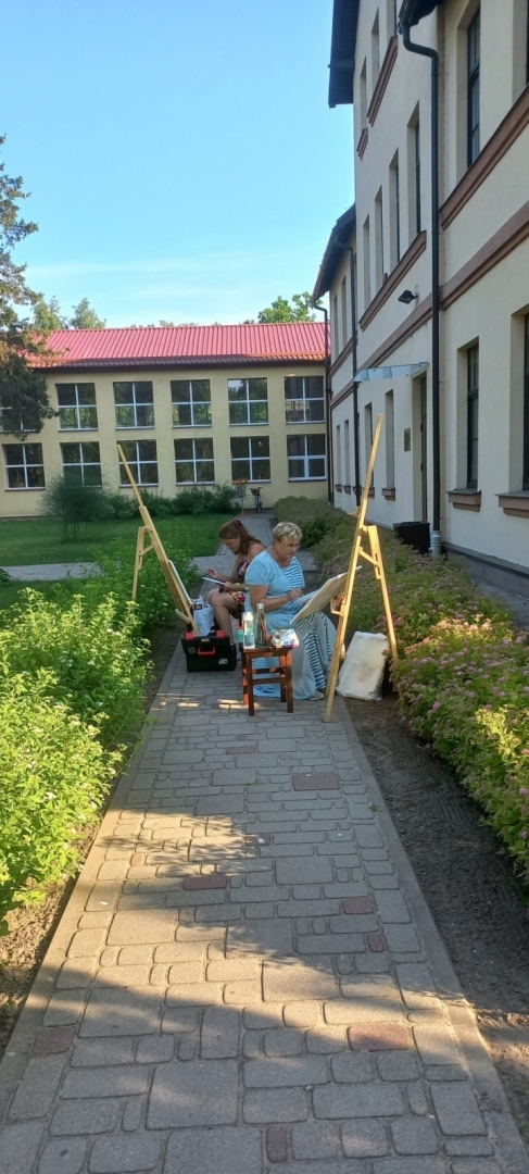 Mākslas diena un zaļumballe Salgales pagastā