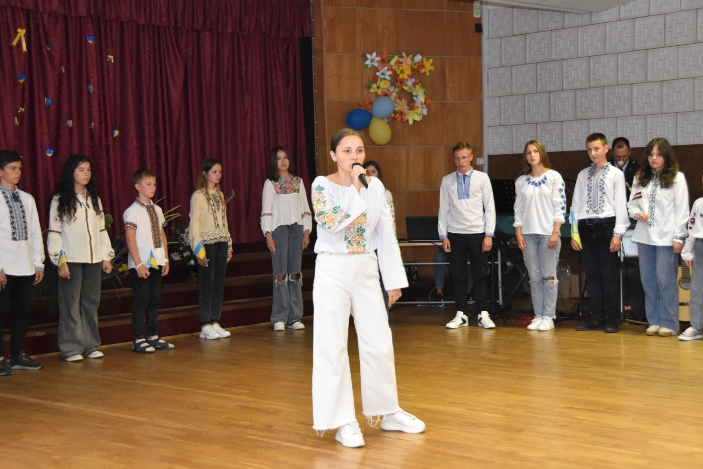 Noslēguma koncerts vasaras nometnei bērniem no Ukrainas