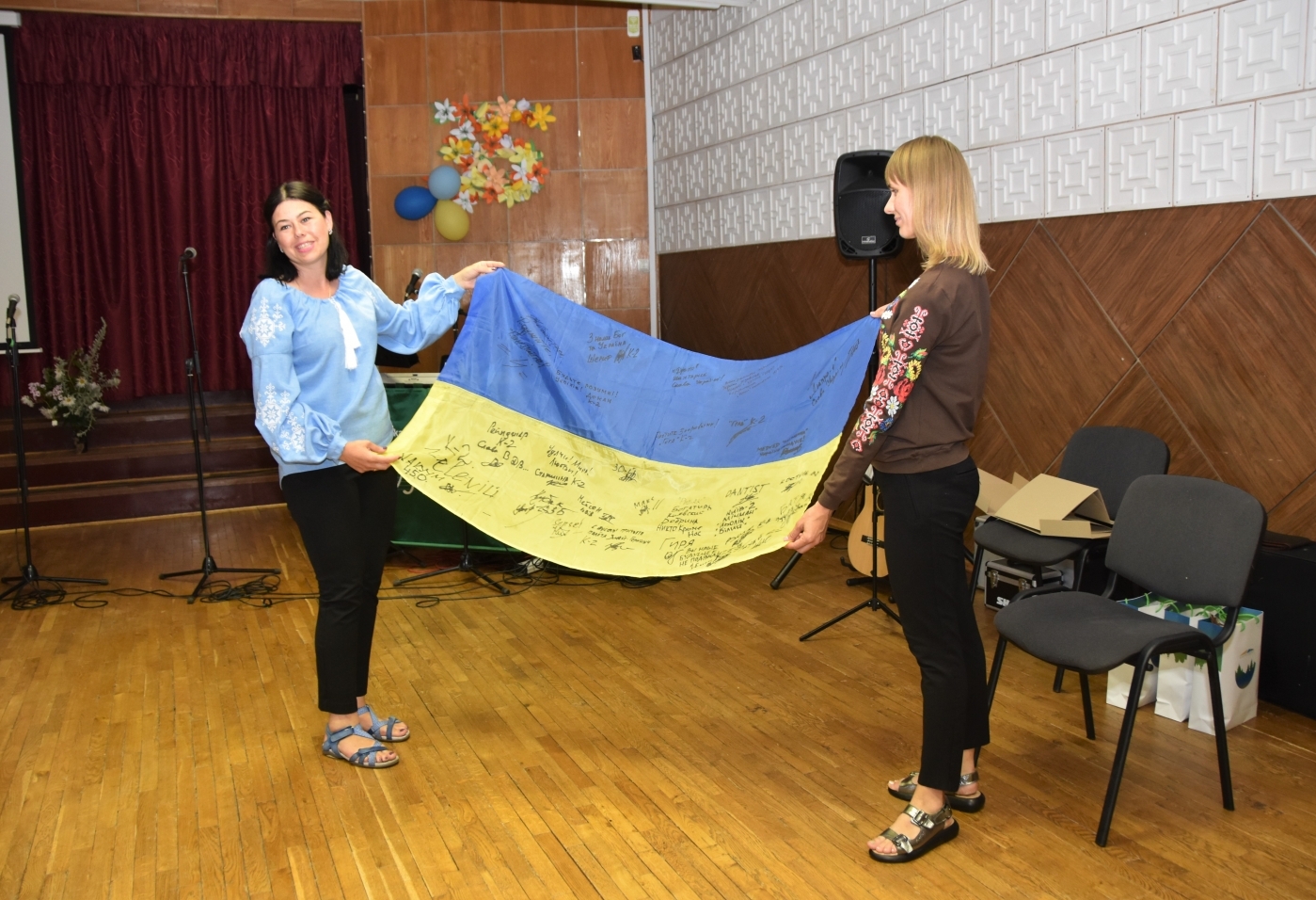 Noslēguma koncerts vasaras nometnei bērniem no Ukrainas