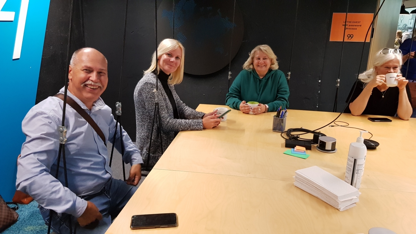 Elejas PII "Kamenīte" viesojas pie projekta partneriem Igaunijā, lai dalītos pieredzē un gūtu jaunas zināšanas par digitālo rīku izmantošanas iespējām mācību procesā