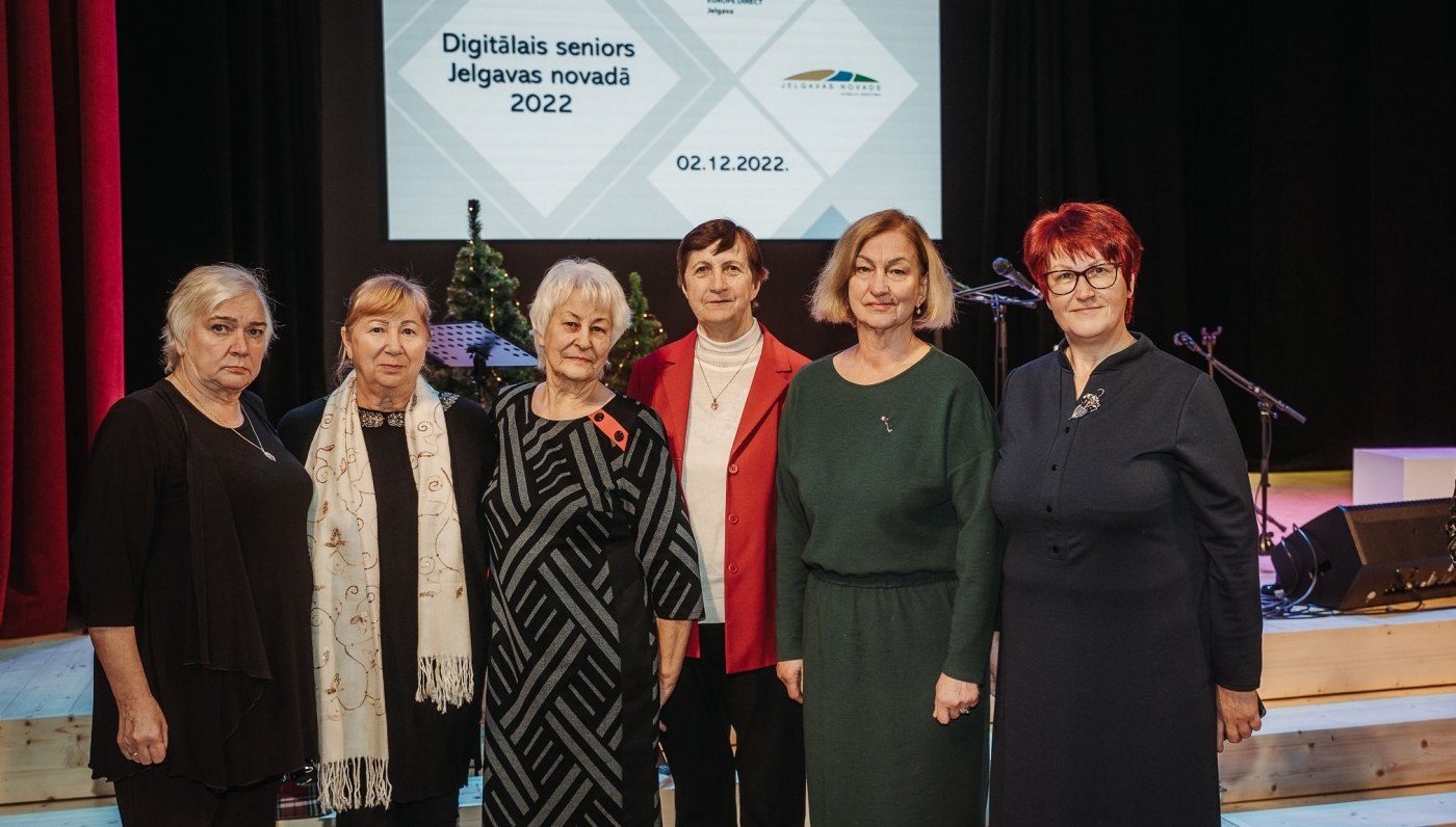 Noslēdzies konkurss “Digitālais seniors Jelgavas novadā 2022”