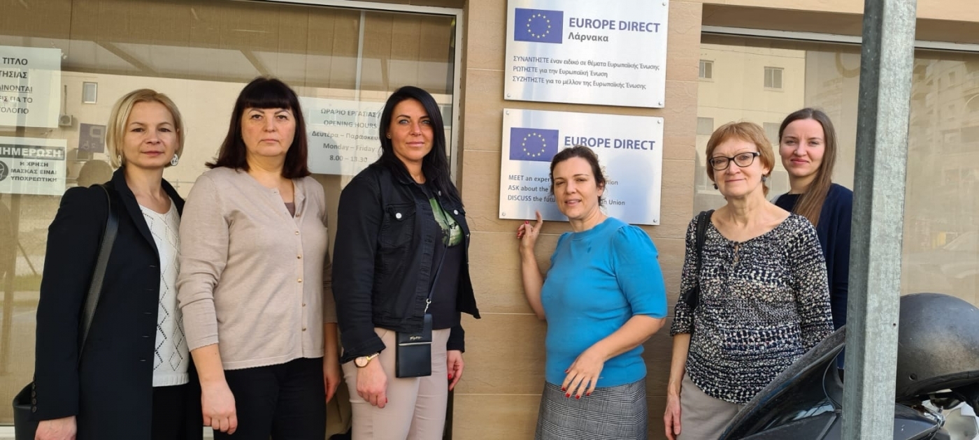EUROPE DIRECT centra pieredzes apmaiņas vizīte uz Kipru