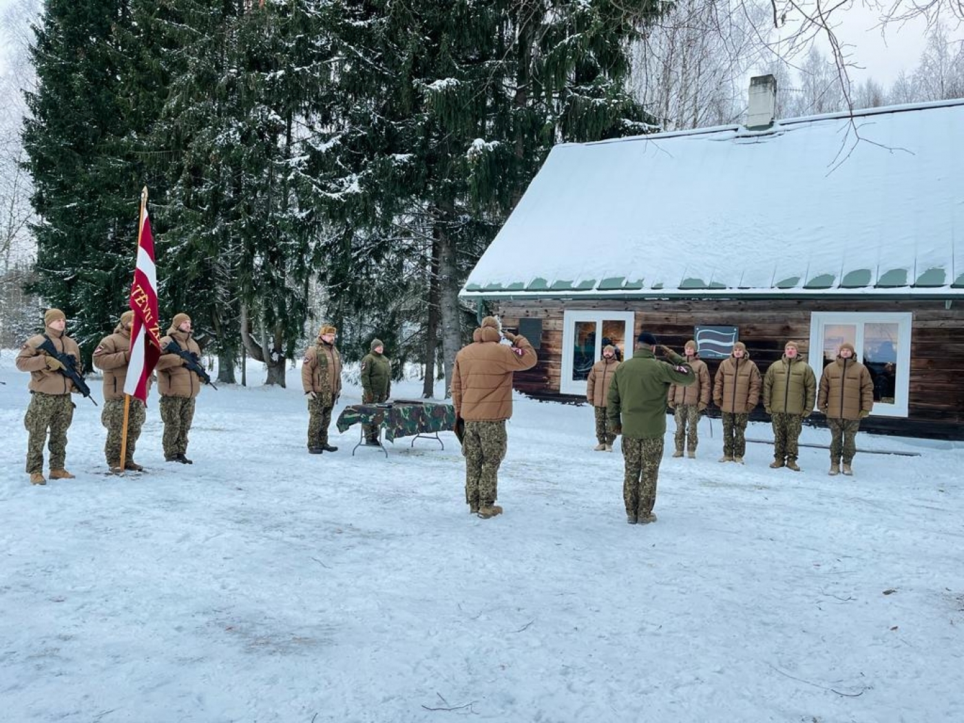 Ziemassvētku kauju atceres pasākums