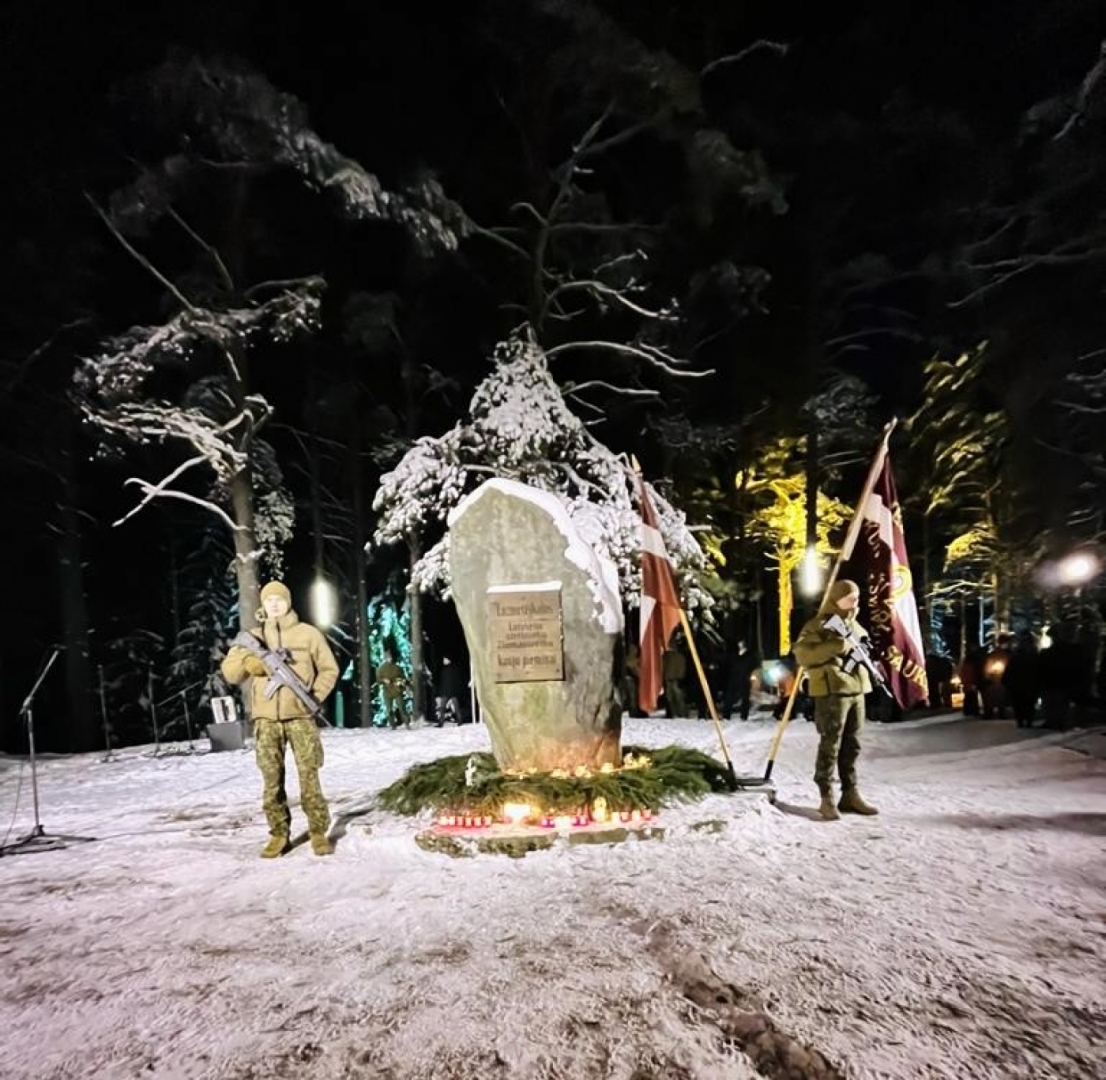 Ziemassvētku kauju atceres pasākums