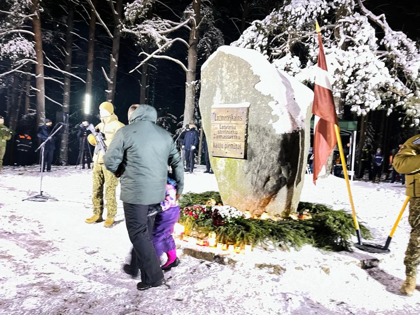 Ziemassvētku kauju atceres pasākums