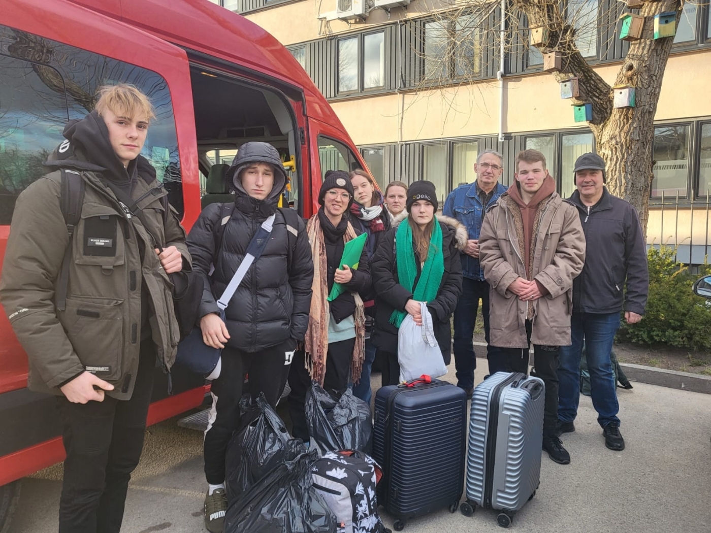 Zaļenieku komerciālās uz amatniecības vidusskolas audzēkņi stažējas Lietuvā - pasākuma norise