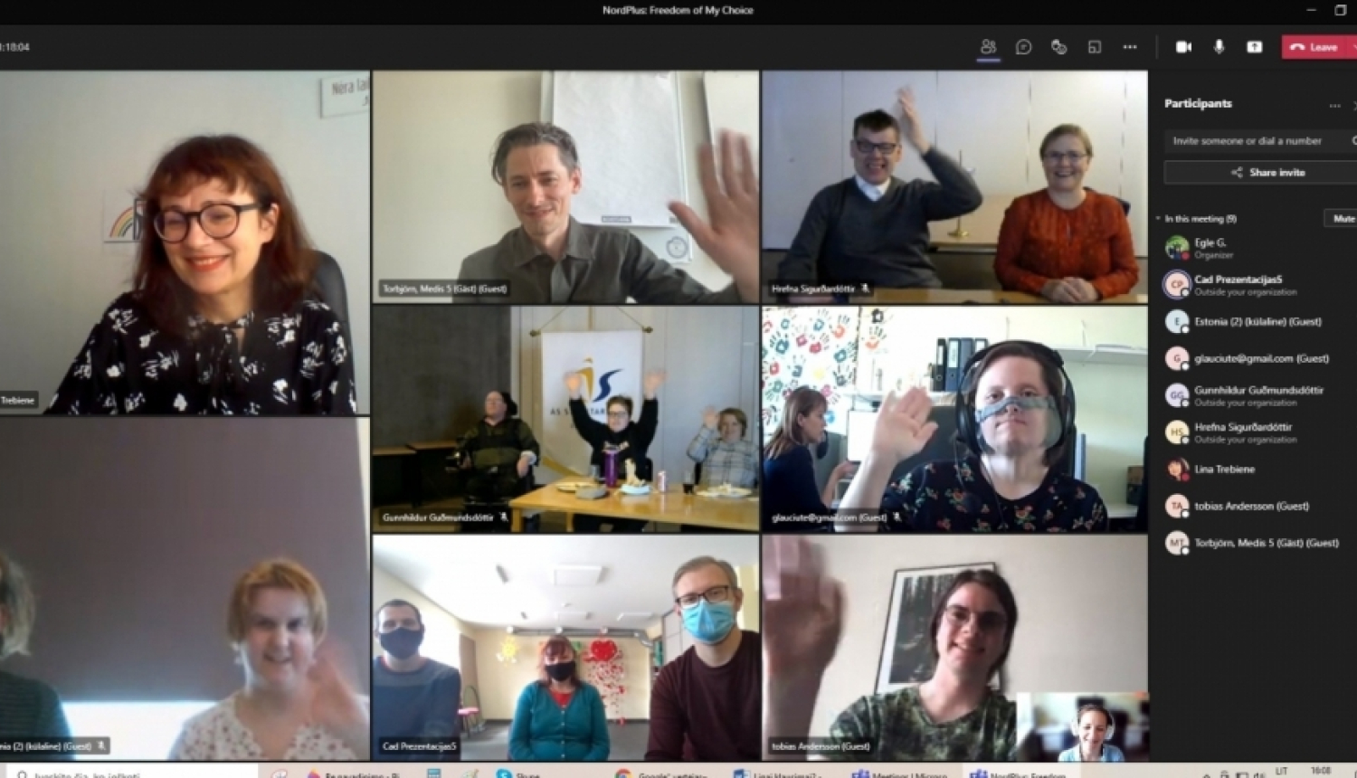 Nordplus projektā "Manas izvēles brīvība" partneri prezentē ceturto video