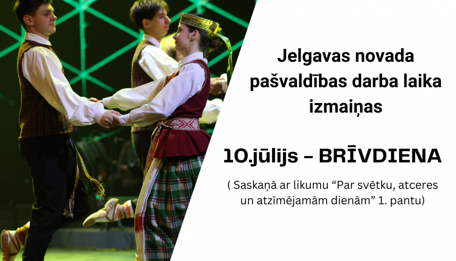 Darba laika izmaiņas