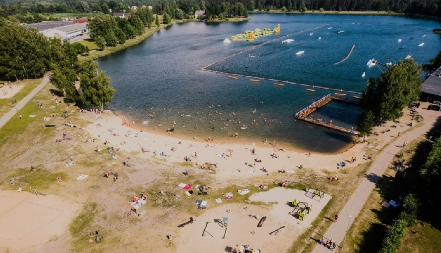 Pastāsti, kādu Tu redzi Ozolnieku ezera apkārtni?