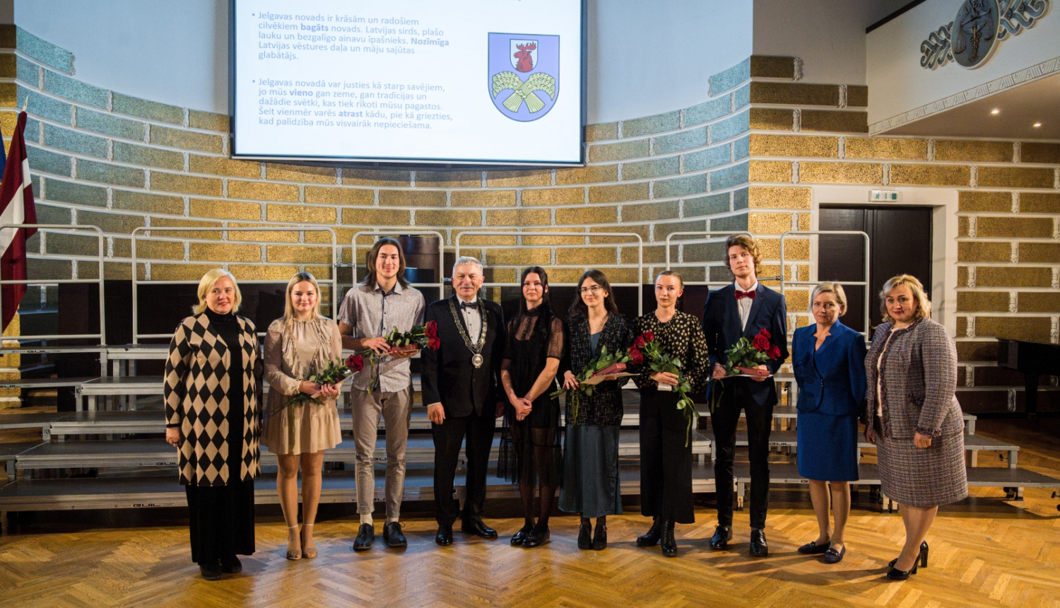 Jelgavas novad astipendiāti 2023. gadā