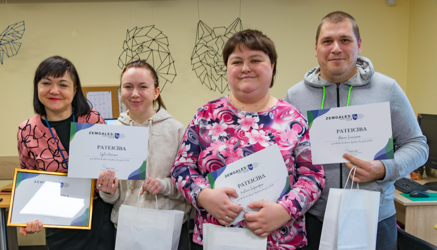 Komanda no DSPC “Laipa” saņem atzinību par dalību konkursā “Radošā Zemgale 2022”