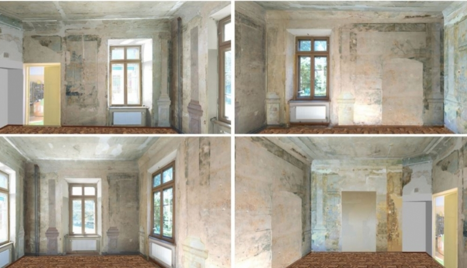 Izstrādāta Vilces muižas kungu mājas vēsturiskā gleznojuma restaurācijas koncepcija