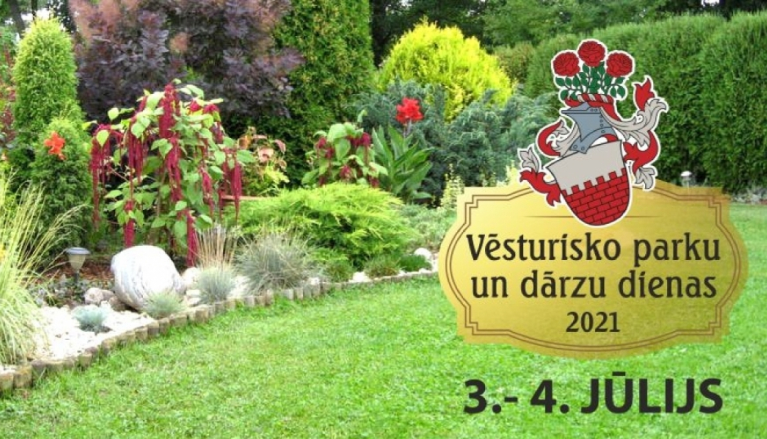 "Vēsturisko parku un dārzu dienas" dienas arī novada muižās