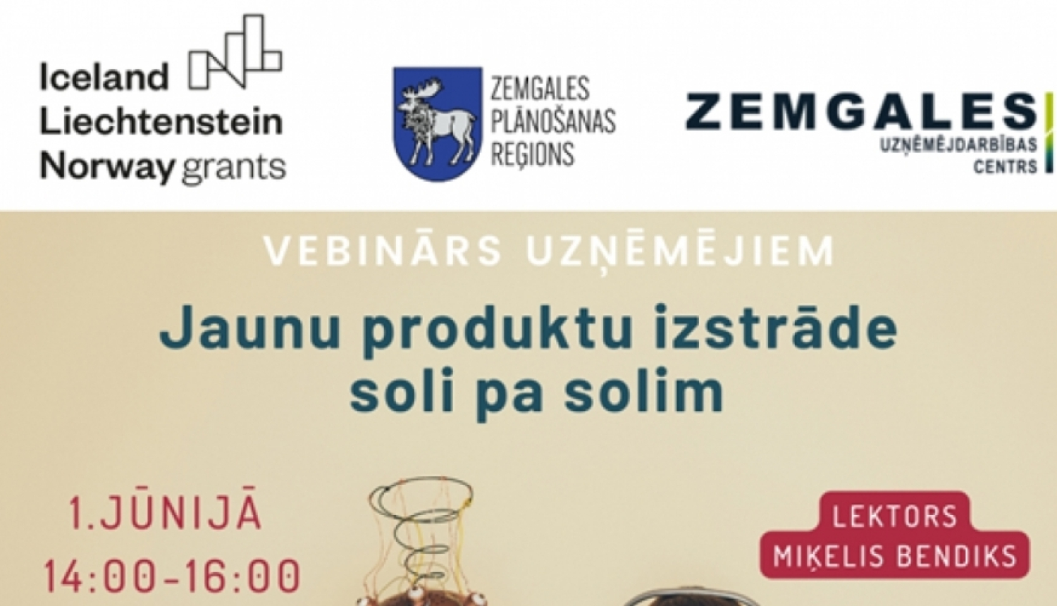 Uzņēmējus aicina bezmaksas semināru “Jaunu produktu izstrāde soli pa solim”