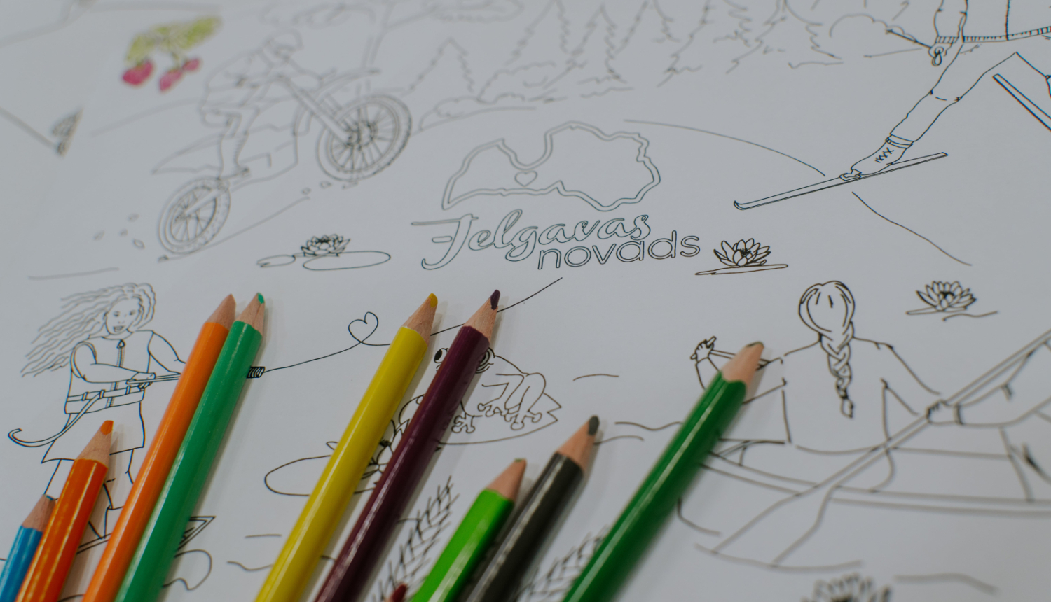 Uzņēmējdarbības krāsojamās lapas