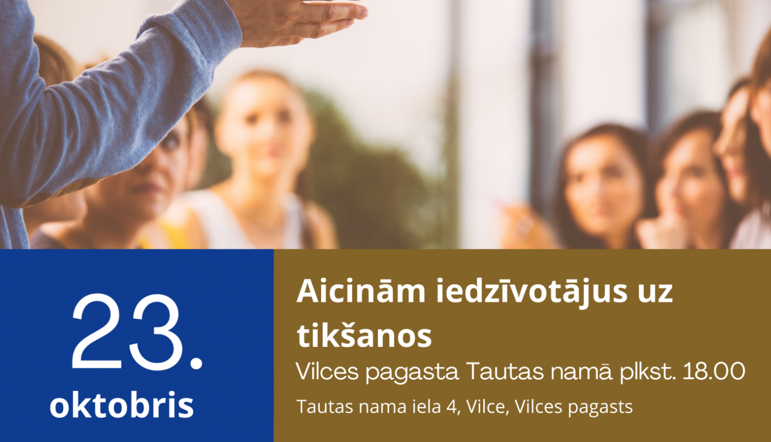 Iedzīvotāju tikšanās