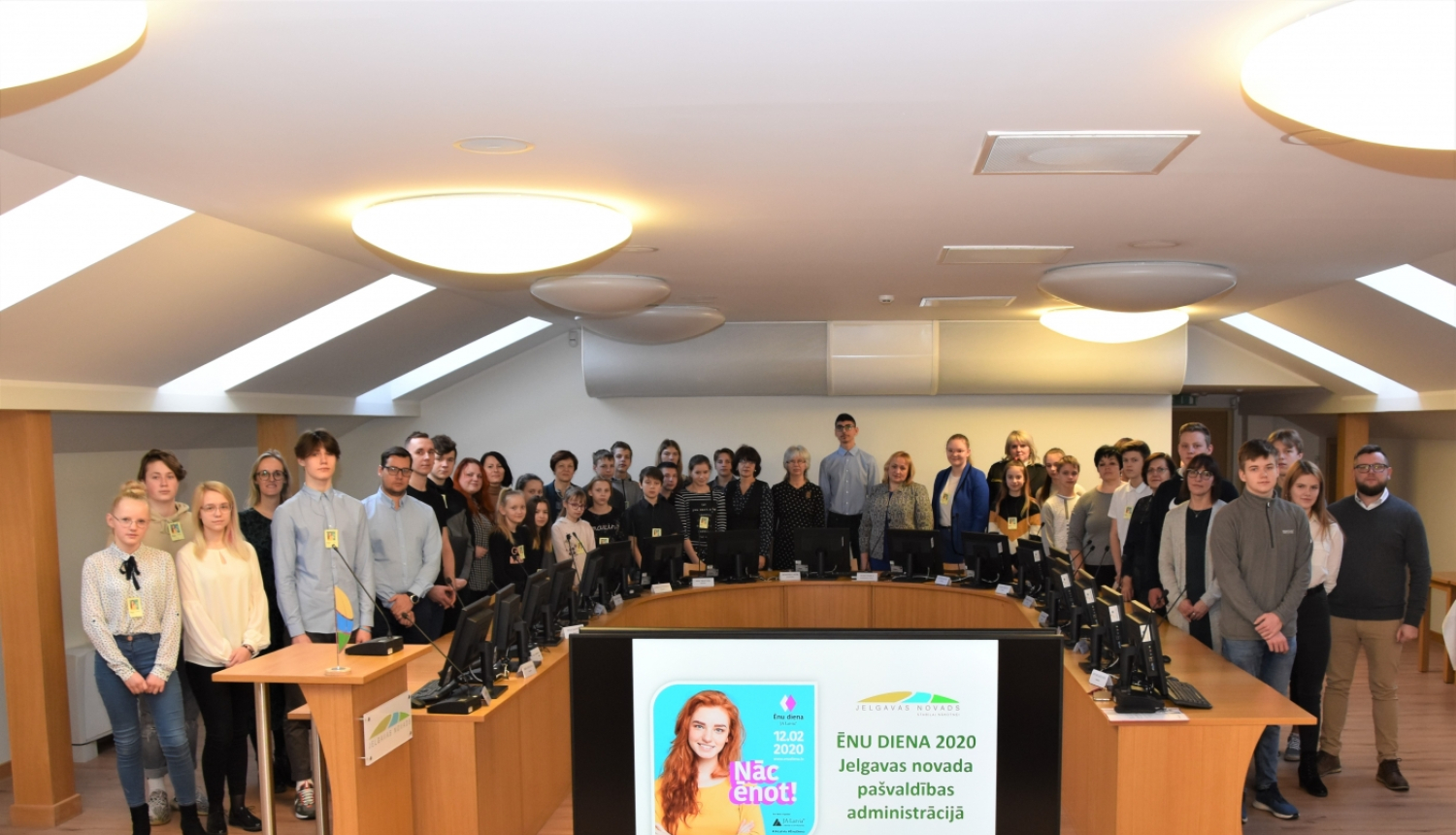 Jelgavas novada pašvaldība uzņem skolēnus „Ēnu dienā 2020”