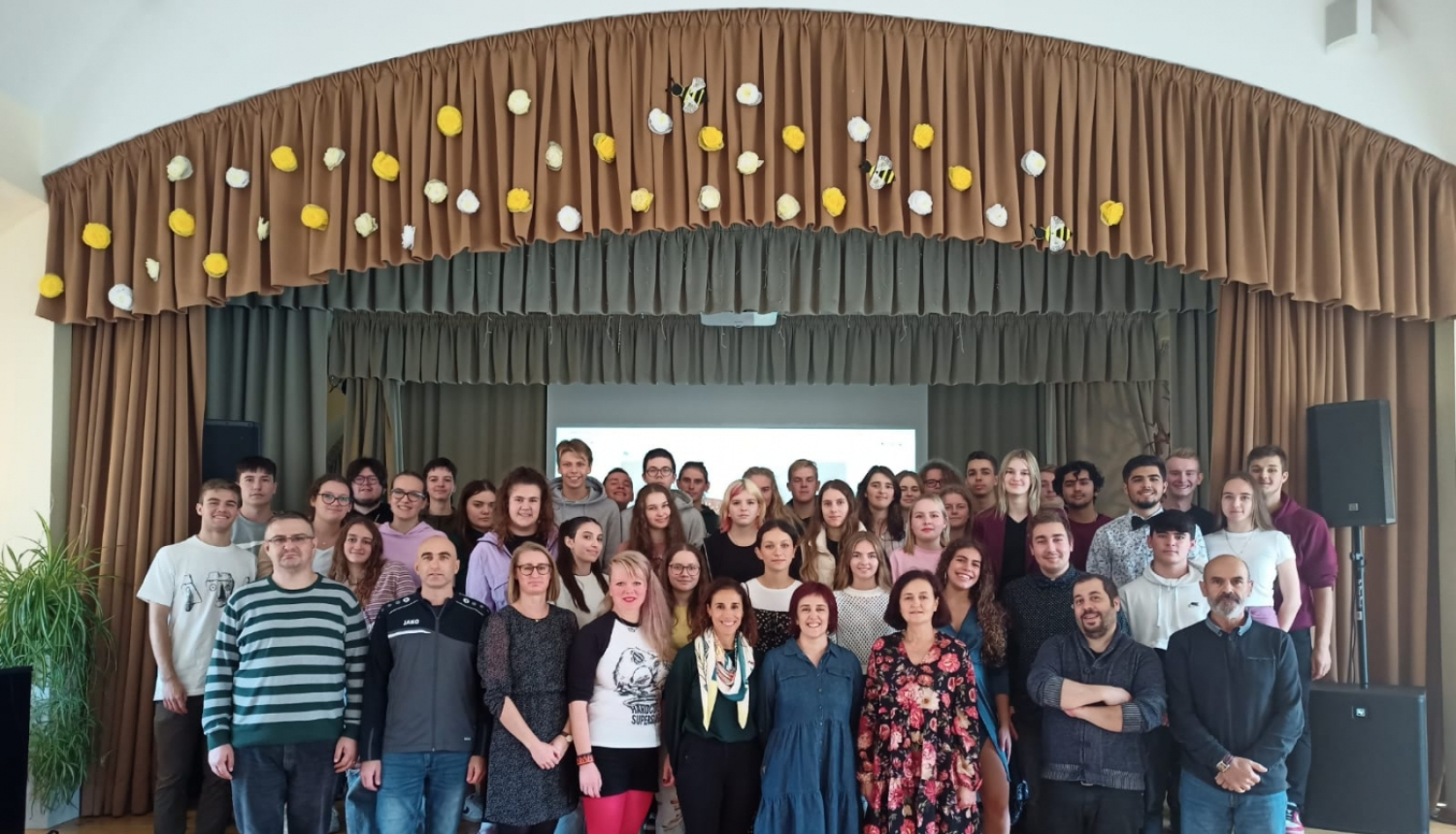 Kalnciema vidusskola uzņem viesus no Eiropas