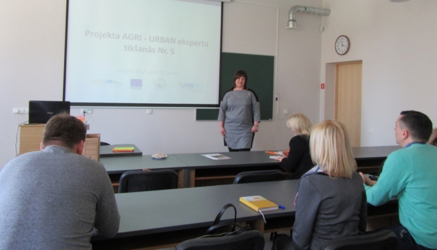 Projekta AGRI-URBAN piektā ekspertu tikšanās Latvijas Lauksaimniecības universitātes Pārtikas Tehnoloģiju fakultātē